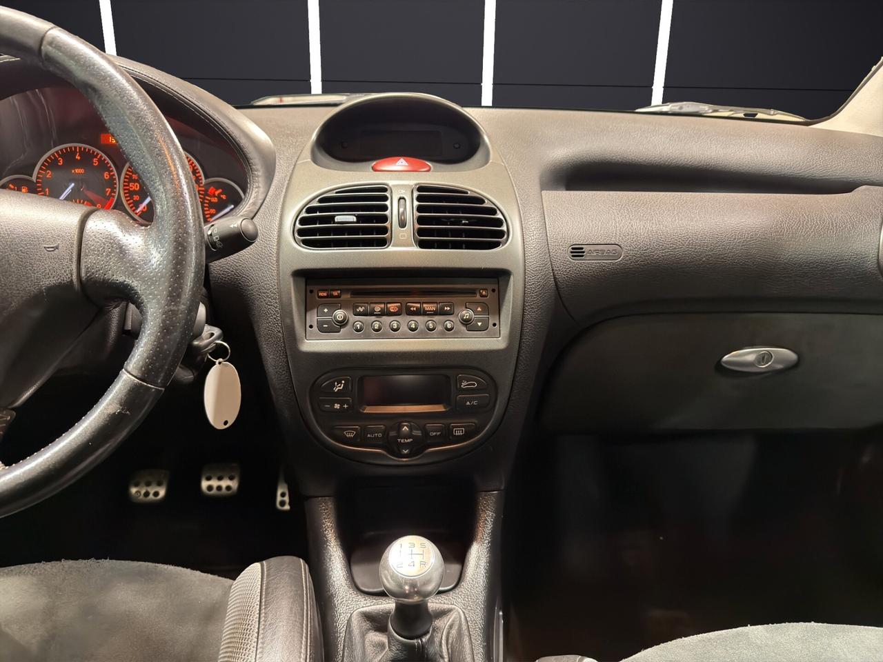 Peugeot 206 2.0 16V 3p. RC UNICOPROPRIETARIO