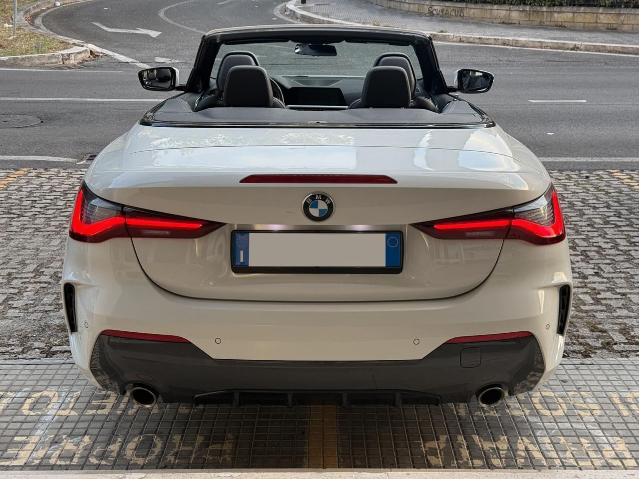 Bmw 420 i M Sport Cabrio full optional prezzo reale no vincolo finanziamento air scarf leve al volante