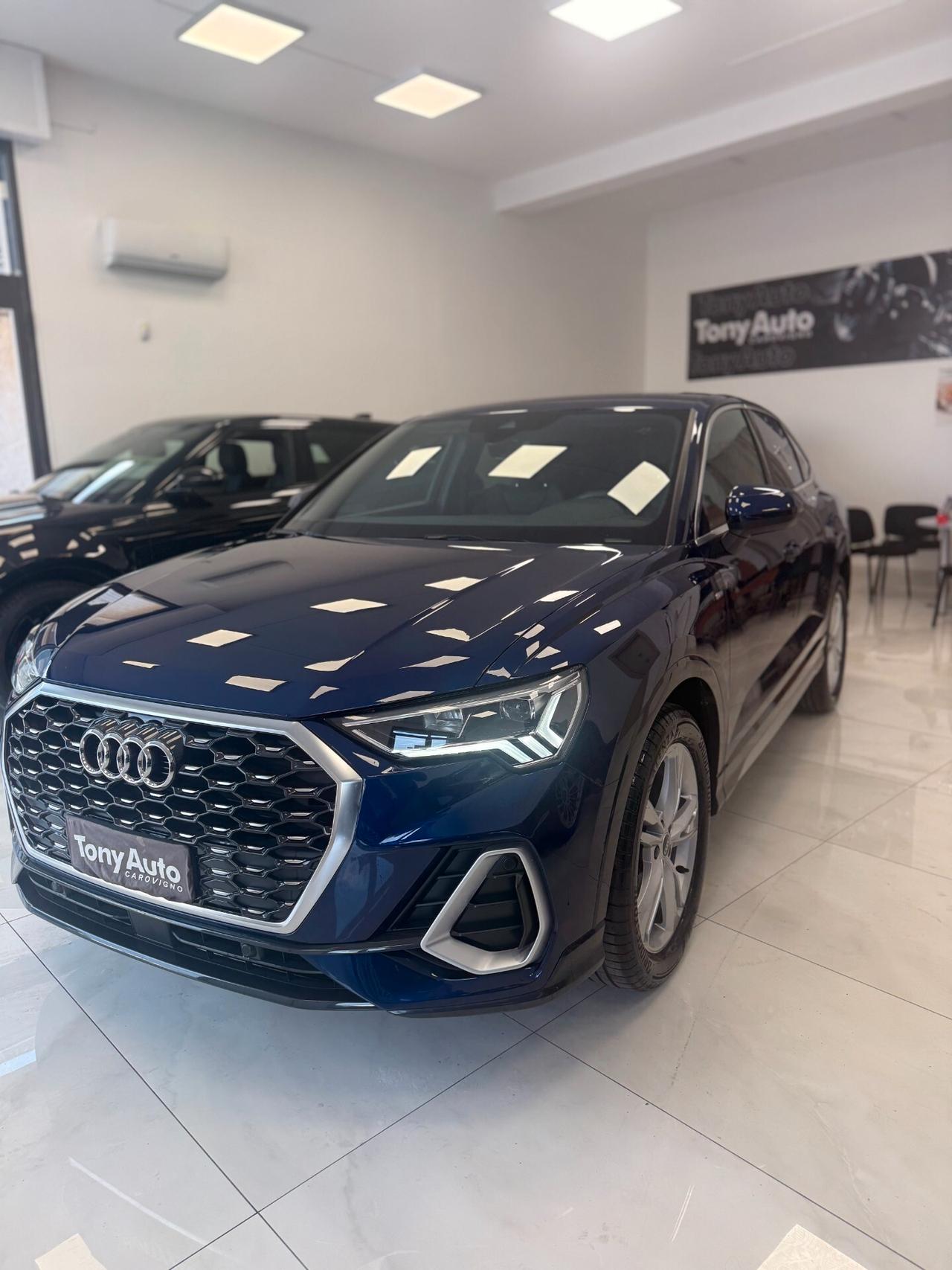 Audi Q3 SPB 35 tdi Sline edition NAVI,TELECAMERA,FARI LED,VIRTUAL COCKPIT,APPLE CARPLAY,PELLE PARZIALE