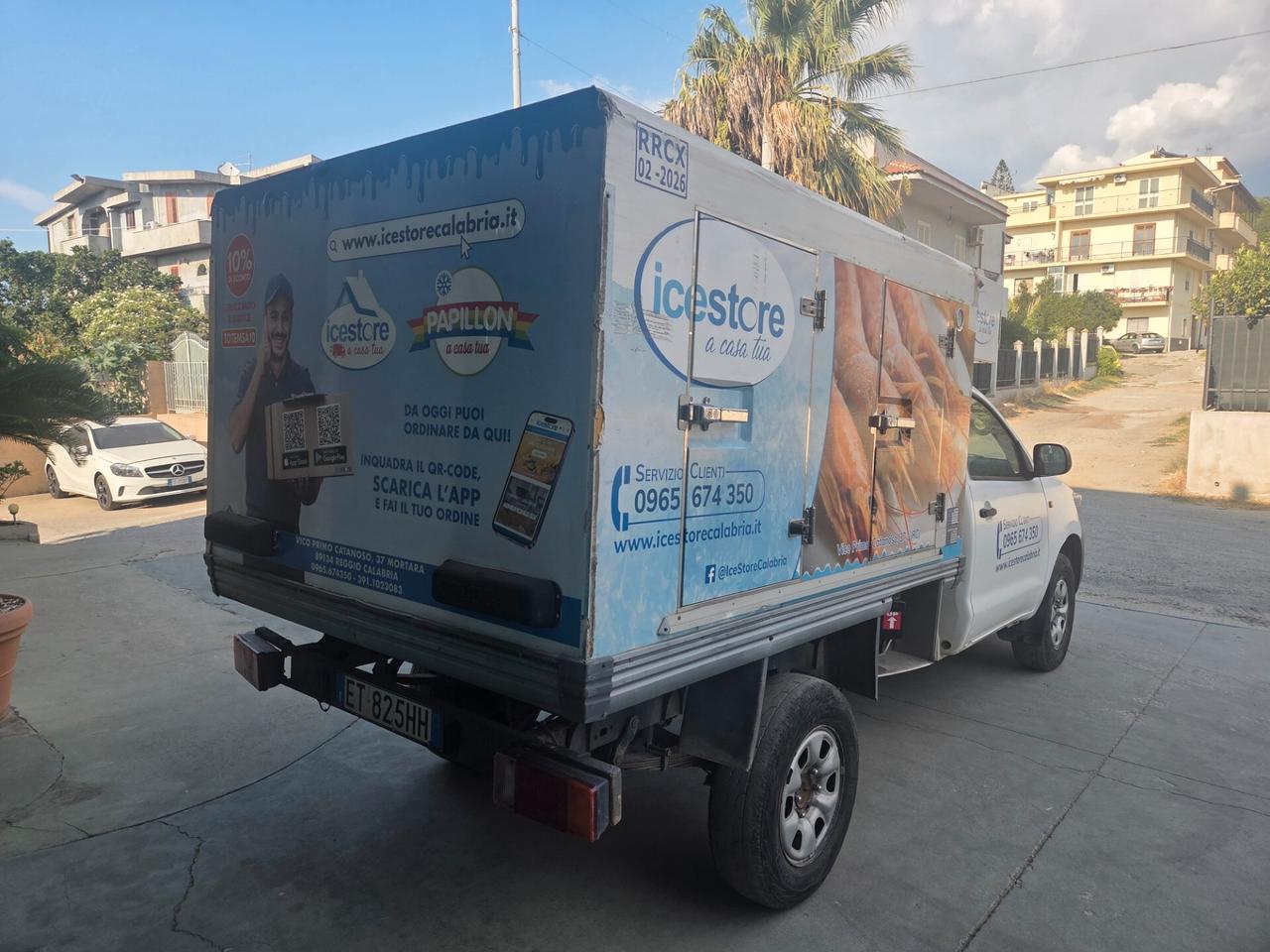 Toyota HILUX 2WD 2.4CC refrigerato -40° piastre 2014