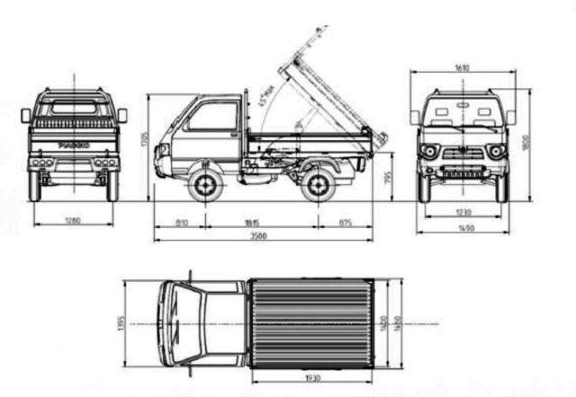 PIAGGIO Quargo Tipper Cass. ribaltabile