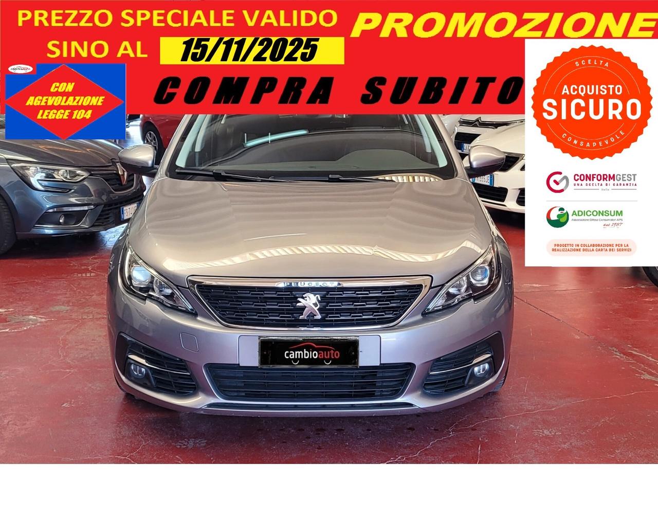 Peugeot 308 BlueHDi 100 S&S Active
