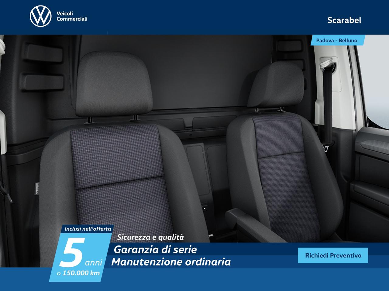Volkswagen Caddy cargo maxi 2.0 tdi 102cv business my24