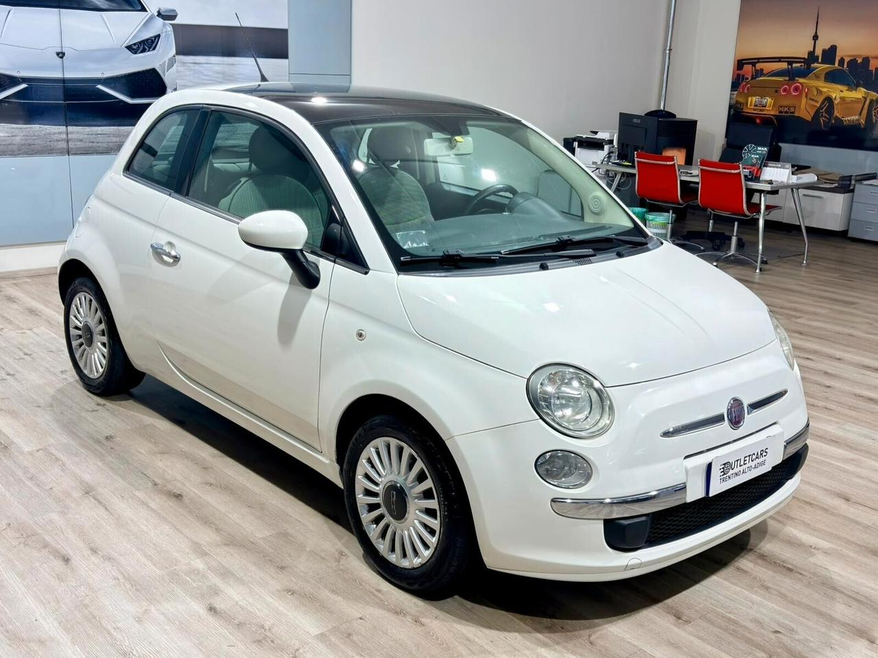 FIAT 500 1.2 69CV TETTO PANORAMICO 110.000km