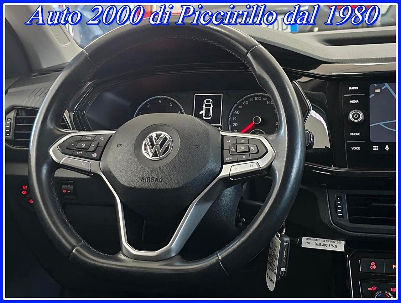 Volkswagen T-Cross 1.0 115CV KmCertificati Garanzia12mesi
