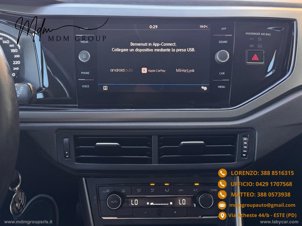 VOLKSWAGEN Polo 1.0 TSI DSG 5p. OK NEOPATENTATO