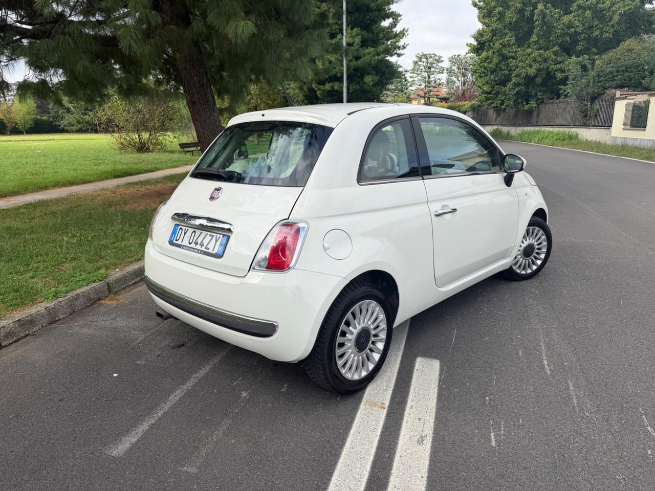 Fiat 500 1.2 Lounge interni in pelle totale Frau