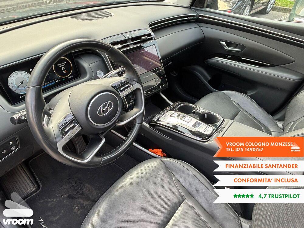 HYUNDAI Tucson 3ª serie Tucson 1.6 HEV aut. Ex...