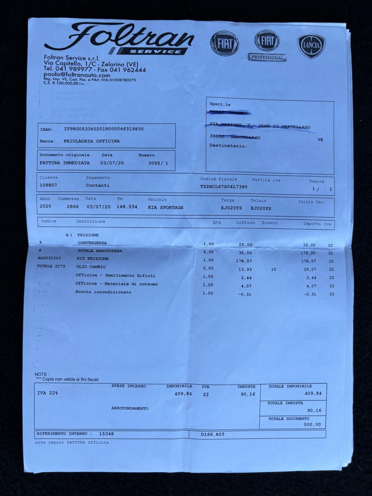 Kia Sportage 1.7 CRDI. Garanzia. Ok neopatentati