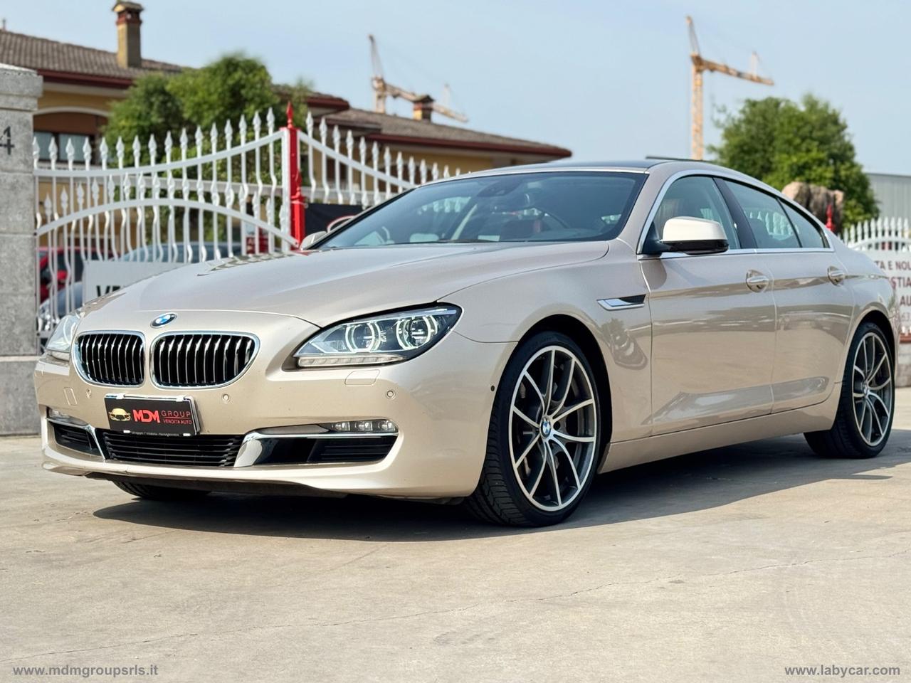 BMW 640d Gran Coupé Futura BANG AND OLUFSEN *TETTO* *INTERNO ROSSO* head-up