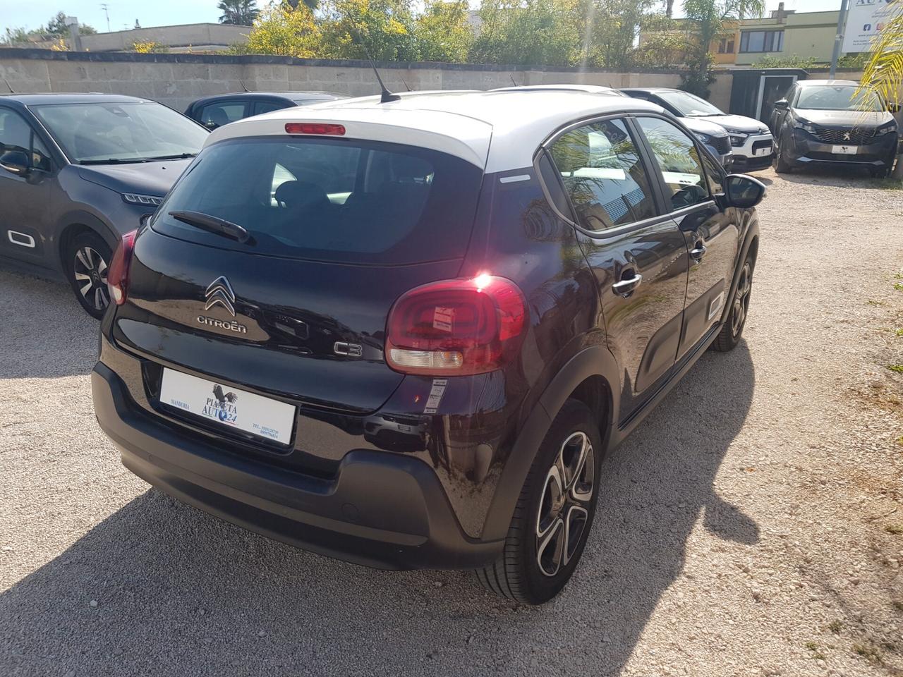 Citroen C3 1.2 b 83cv Shine Navy Led Sensori Cruise