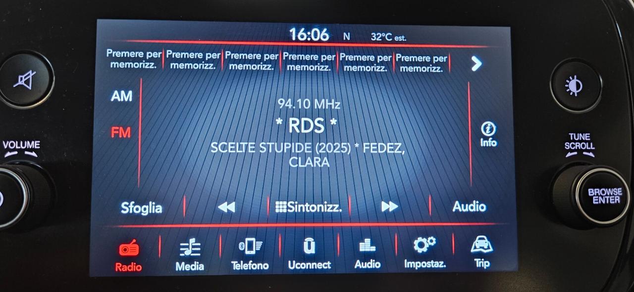 Fiat 500X 1.6 MultiJet 120 CV DCT Business EURO 6B