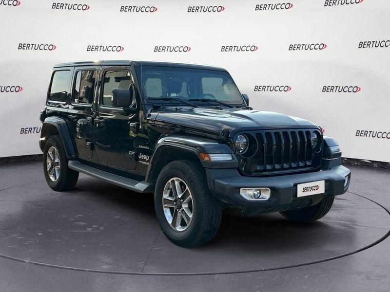 Jeep Wrangler 4ª serie Unlimited 2.2 Mjt II Sahara