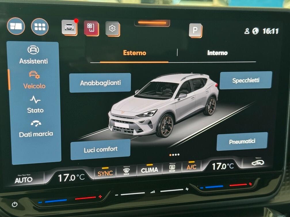 CUPRA Formentor 1.5 hybrid 150cv dsg Led App conn 18"