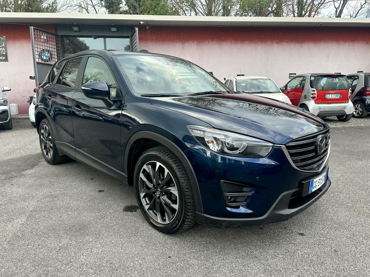 Mazda CX-5 2.2L Skyactiv-D 175CV 4WD Exceed Tetto Pelle Navi Traino Bose Service Permute Rate Garanzia