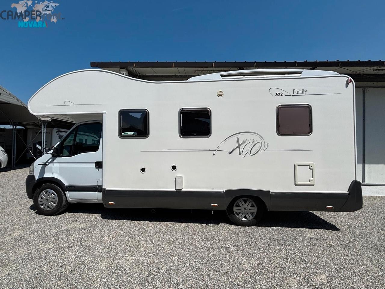 RIMOR XGO FAMILY 102 - MANSARDATO CON LETTO ALLA FRANCESE IN CODA E GARAGE FORO 147 x 48