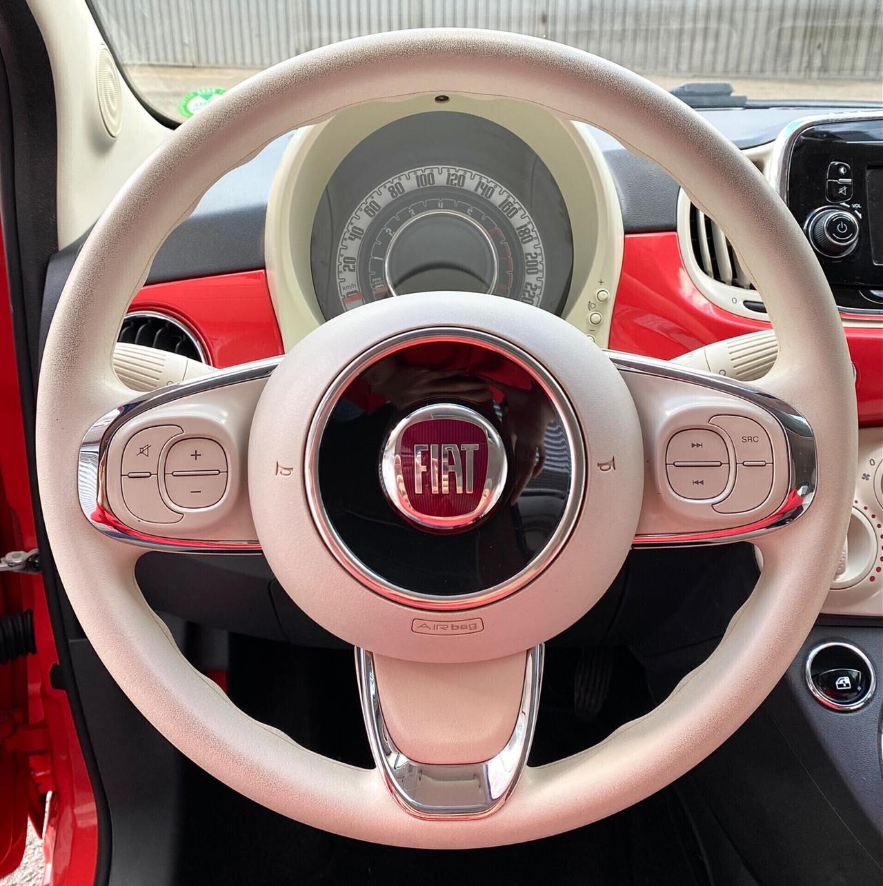 Fiat 500 1.2 GPL 69cv “Lounge” -ROSSO CORALLO