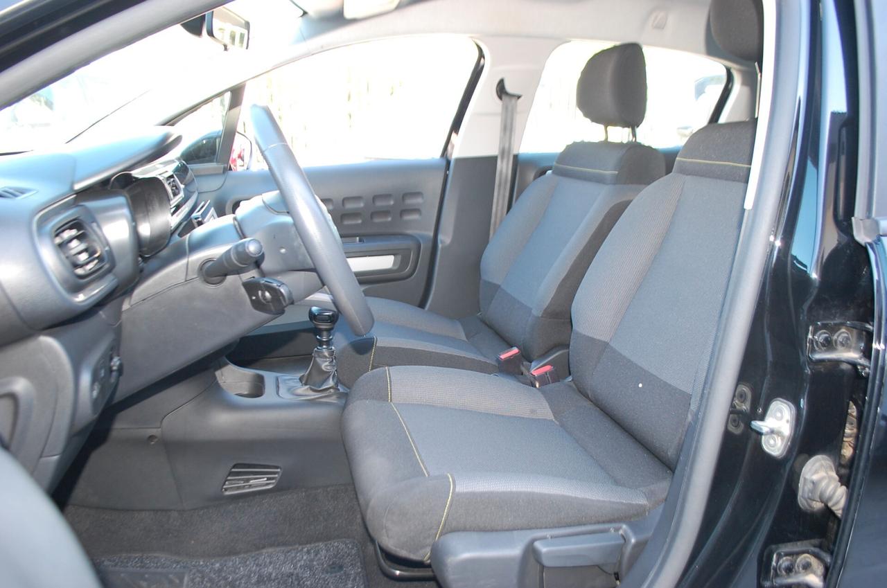 Citroen C3 1.5 bluehdi 100CV Feel S&S Uff Italy USB Clima