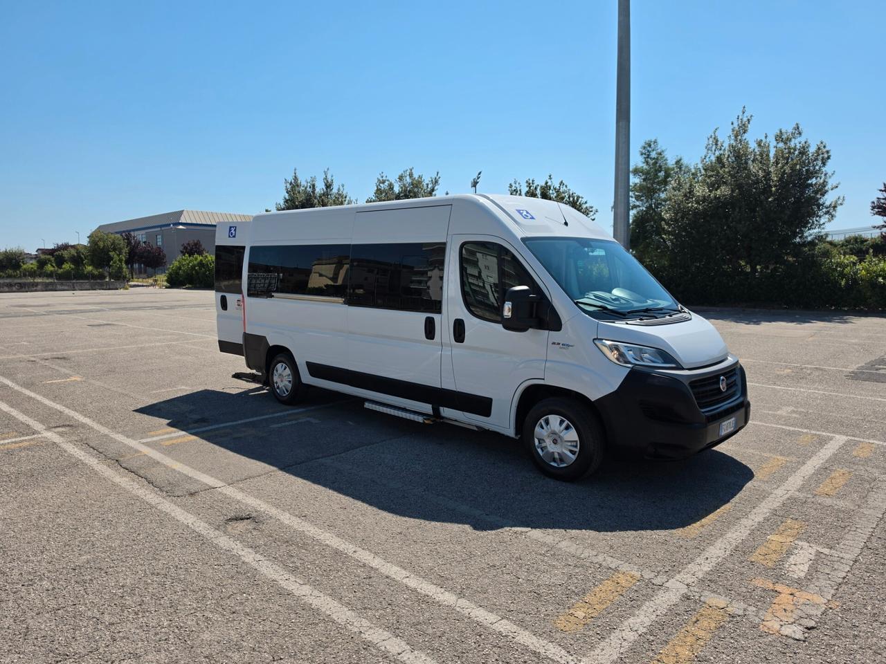 9 Posti Trasporto Disabili Fiat Ducato Maxi