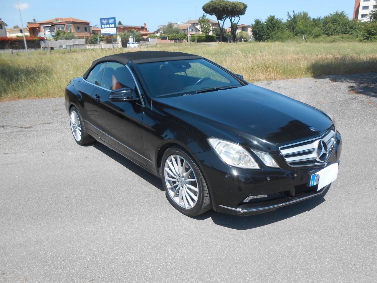 Mercedes-benz E 250 CDI Cabrio BlueEFFICIENCY Avantgarde