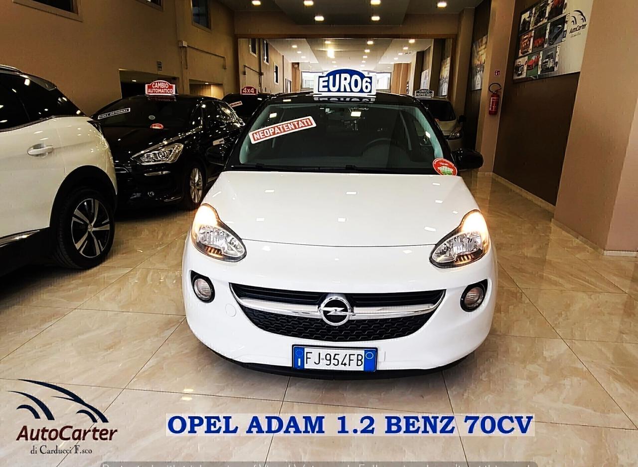 Opel Adam 1.2 Benz. BASSI CONSUMI *EURO 6**