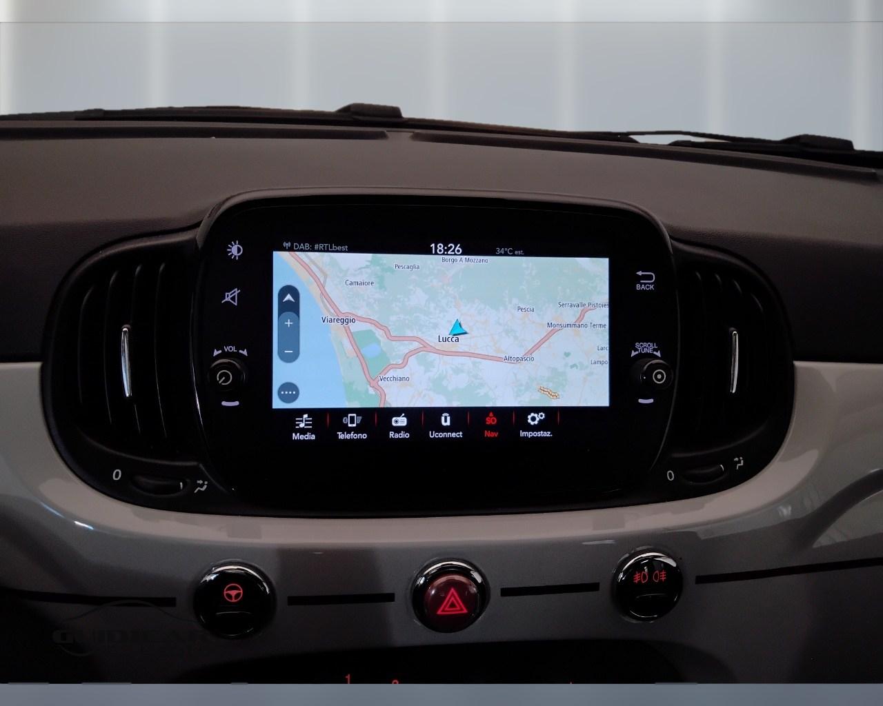 FIAT 500 III 2015 - 500 1.2 Collezione 69cv c/sensori parcheggio