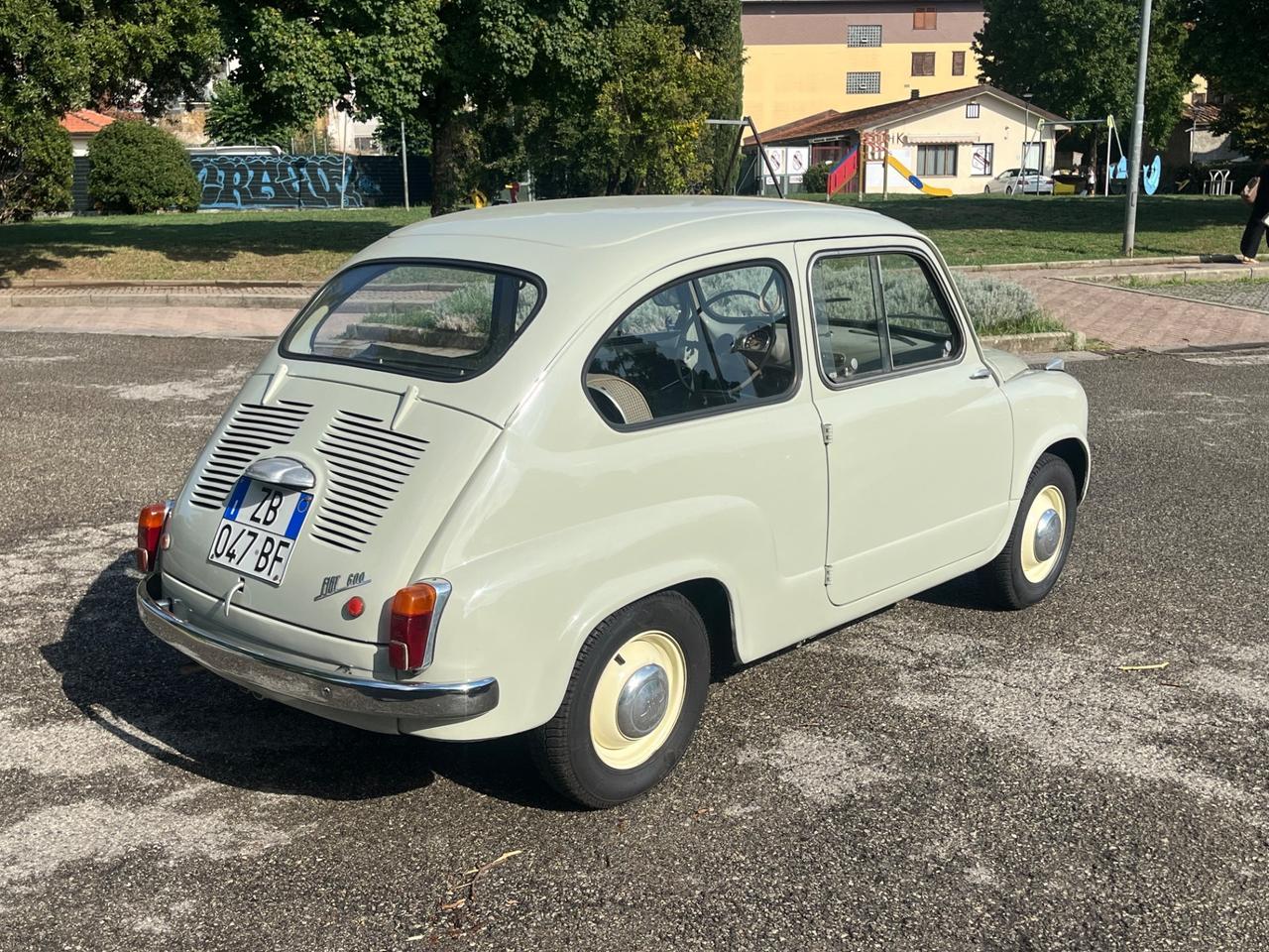 Fiat 600 Prima serie vetri scorrevoli - 1956
