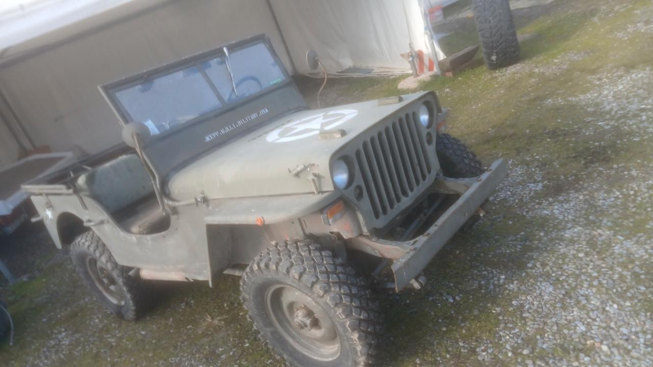Jeep Willys Diesel carrozzeria sanissima