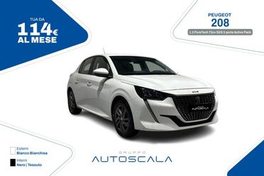 PEUGEOT 208 1.2 PureTech 75cv S&S 5 porte Active Pack