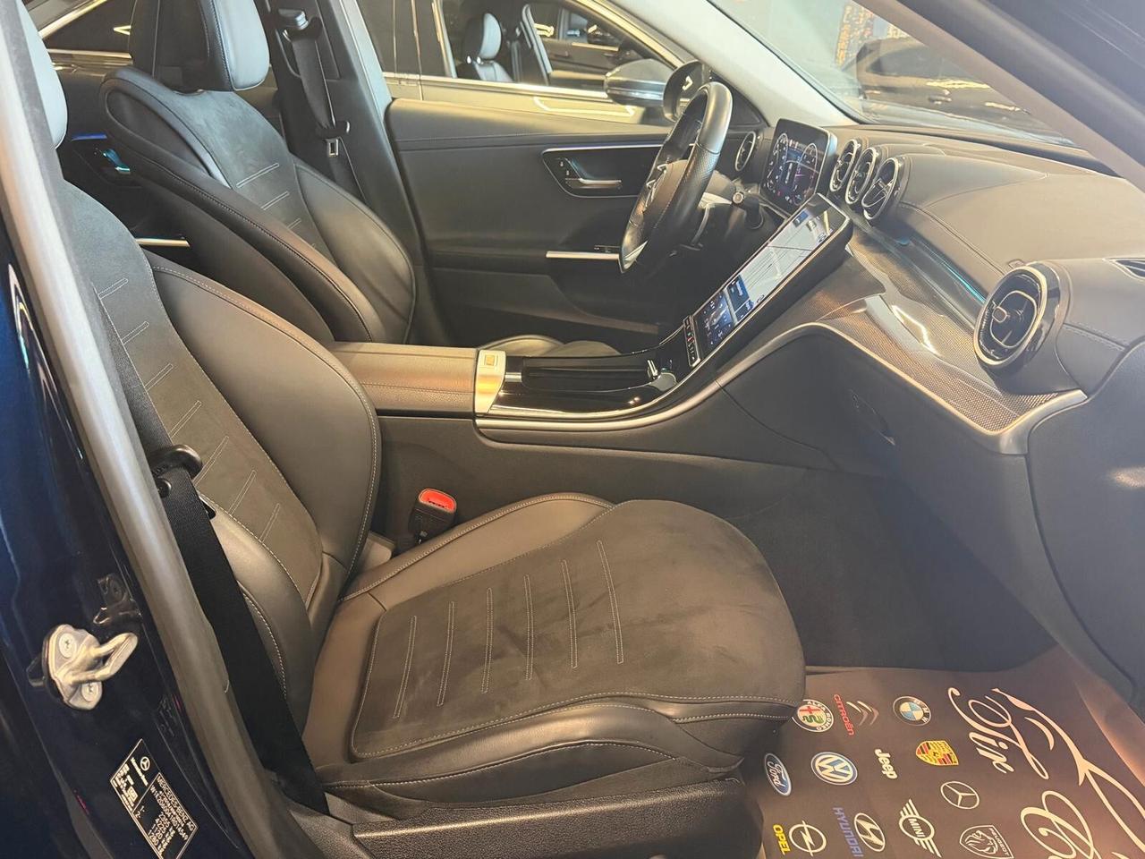 MERCEDES CLASSE C220D PREMIUM 2.0 MHEV 200CV PELLE NAVI CAM ANNO 2022