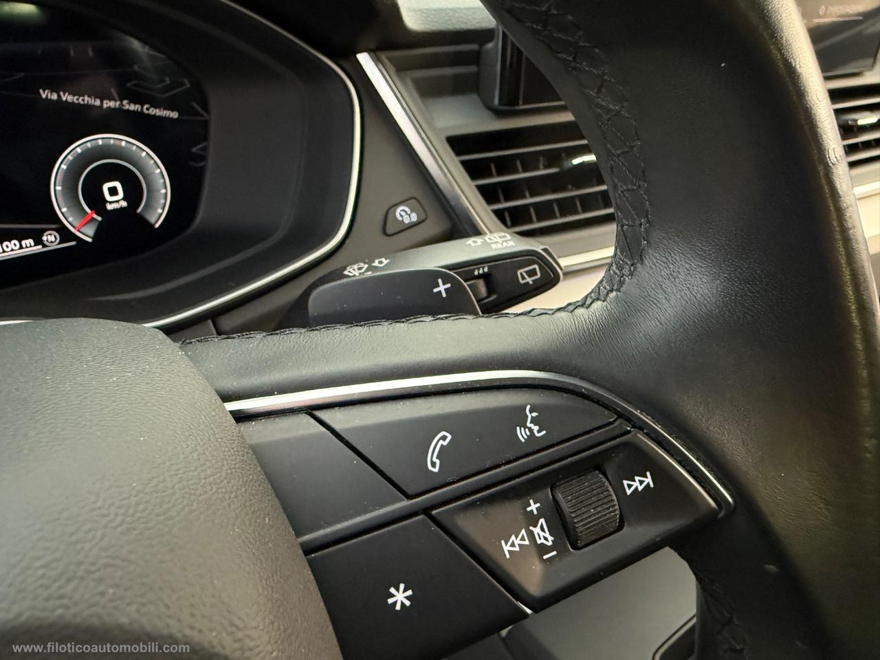 AUDI Q5 II 40 TDI MHEV 12V 204CV qu. S tr. S line UNICO PROPRIETARIO FARI MATRIX