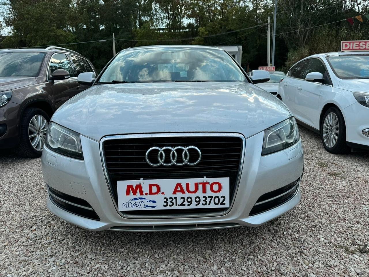 Audi A3 1.6 TDI 105 CV 2012 GARANZIA OK NEOPATENTATI