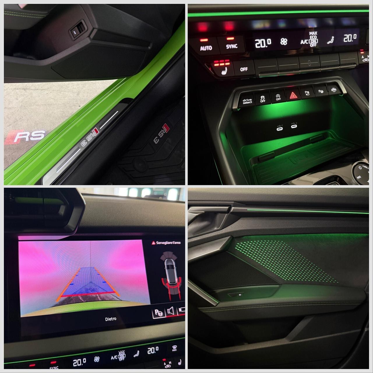 Audi RS3 Sportback 2.5 Tfsi Quattro S-Tronic Tetto Full * Uff Italiana, Pronta consegna NO VI