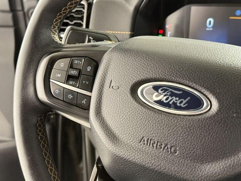 Ford Ranger Ranger 2.0 ecoblue doppia cabina Wildtrak awd 205cv auto *PREZZO + IVA*AUTOCARRO*GANCIO TRAINO*
