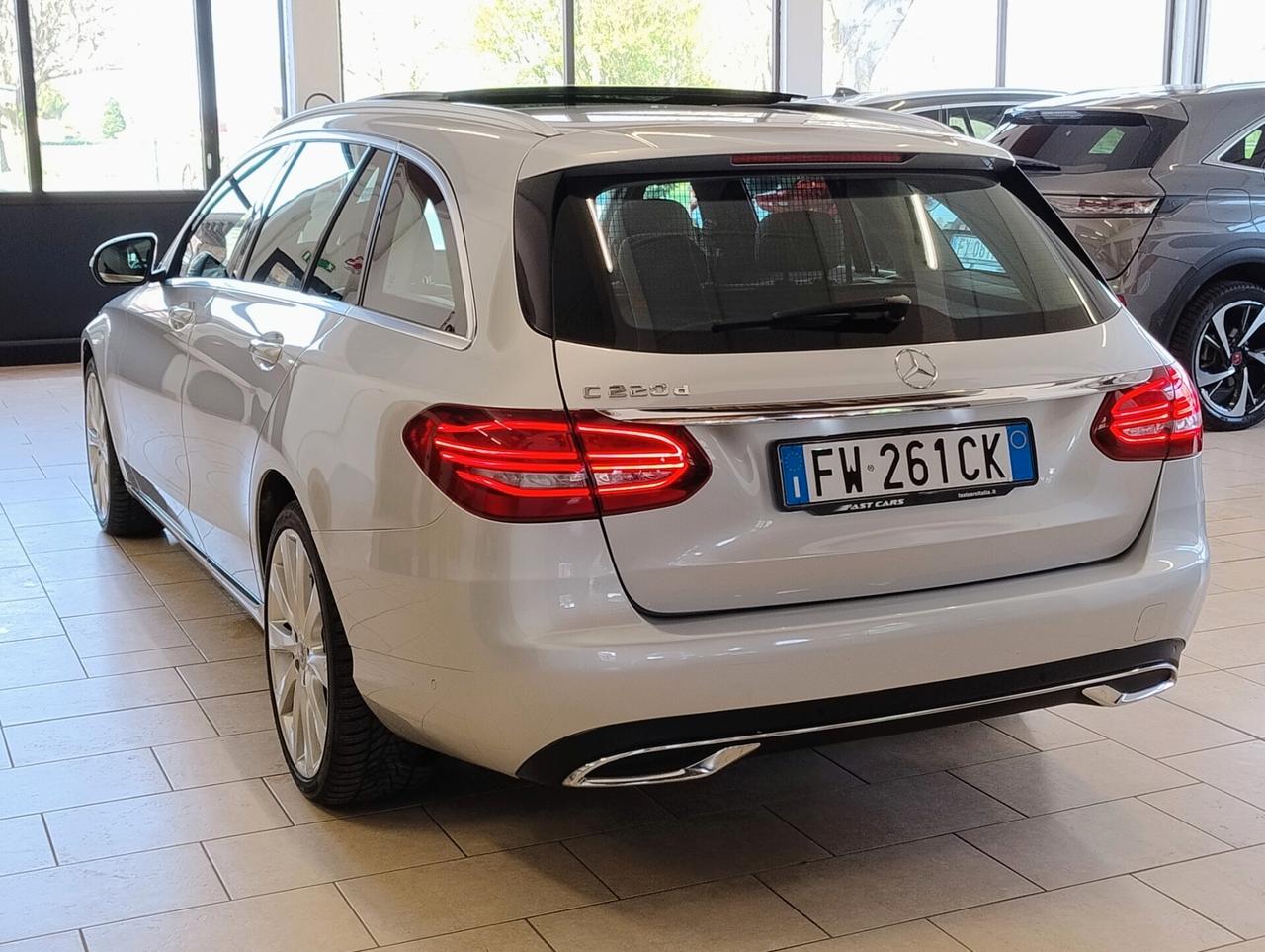 MERCEDES C220 d S.W. Auto Sport PLUS - TETTO RADICA SEDILI SPORTIVI