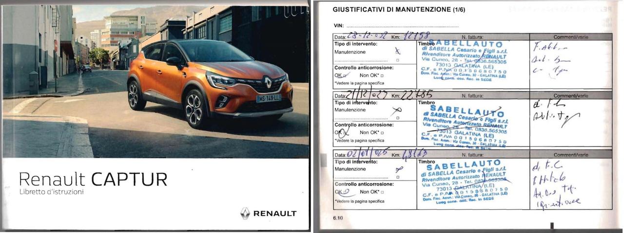 Renault Captur Full Hybrid E-Tech 145 CV Intens