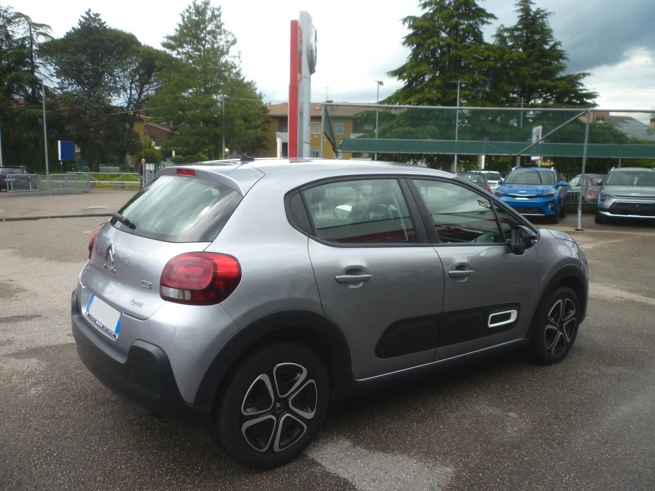 CITROEN C3 1.5 BlueHDi 100 CV Feel Pack ARGENTO 2022