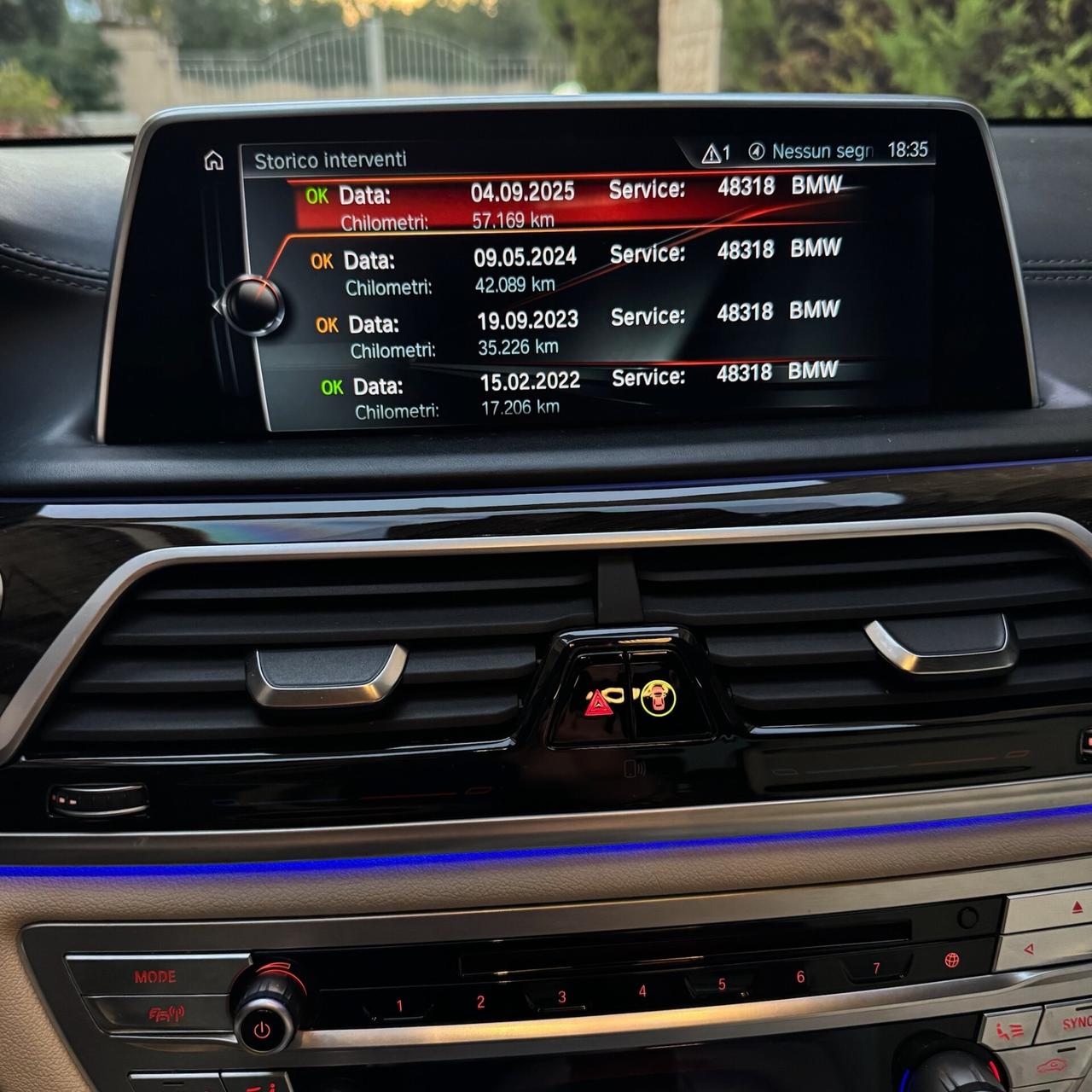 Bmw 730d xDrive 58.000 km UNICO PROPRIETARIO