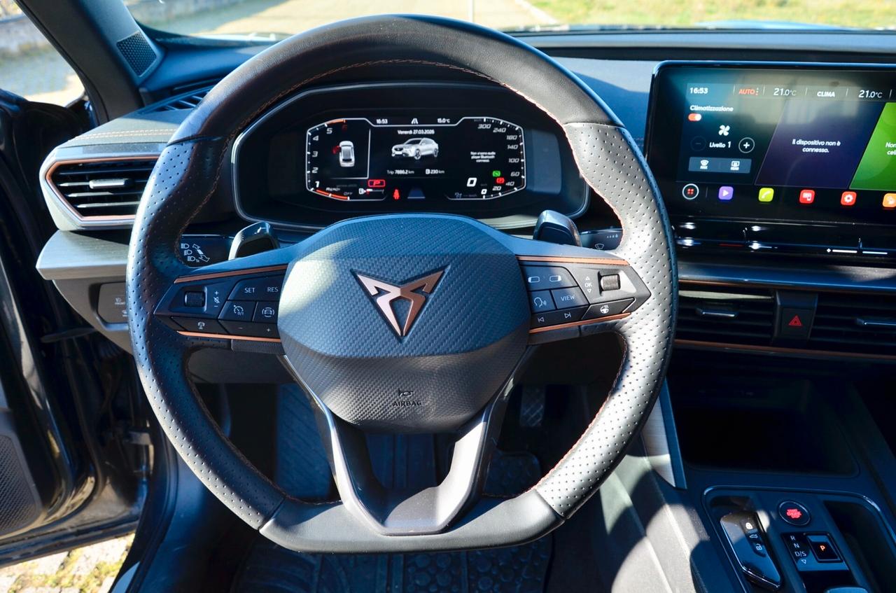 CUPRA FORMENTOR 2.0 TDI 4DRIVE 150cv DSG, UFF ITALIANA, FULL LED, APPLE ANDROID, PERMUTE