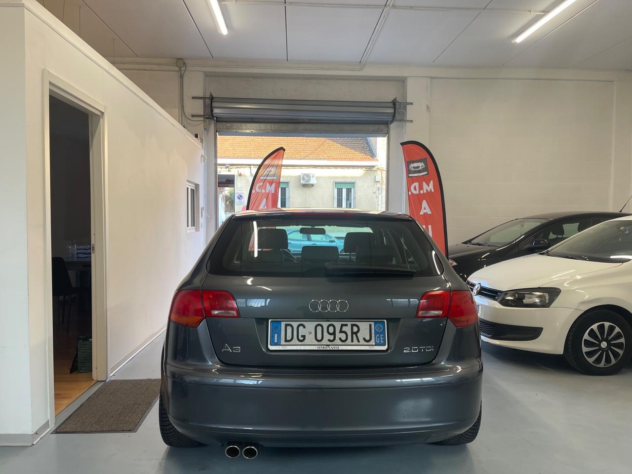 Audi A3 Sportback 2.0 TDI 170 cv