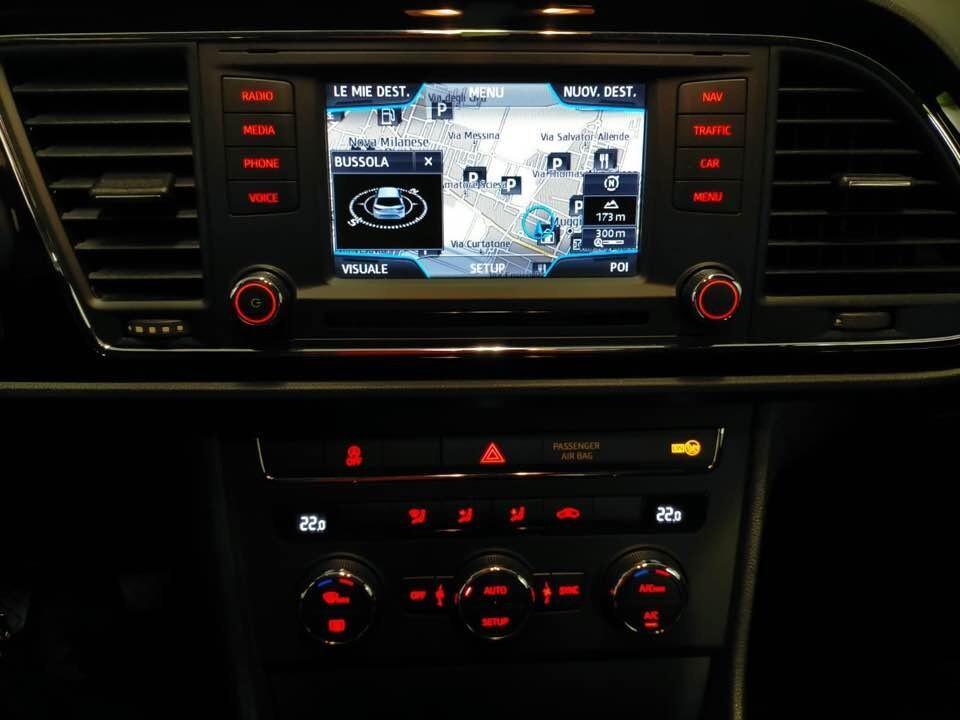 SEAT LEON 1.6 tdi Business Navi Unico propr.