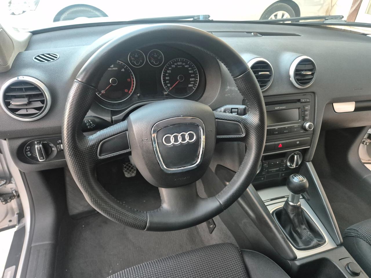 AUDI A3 SPB 2.0 TDI 140 CV ANNO 2009 KM CERTIF