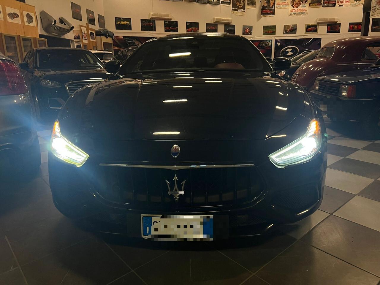 Maserati Ghibli V6 Diesel 275 CV Granlusso - black edition - tetto- Restyling