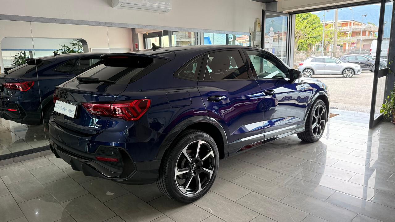 AUDI Q3 SPORTBACK 2.0 TDI QUATTRO S LINE S TRONIC IDENTITY BLACK