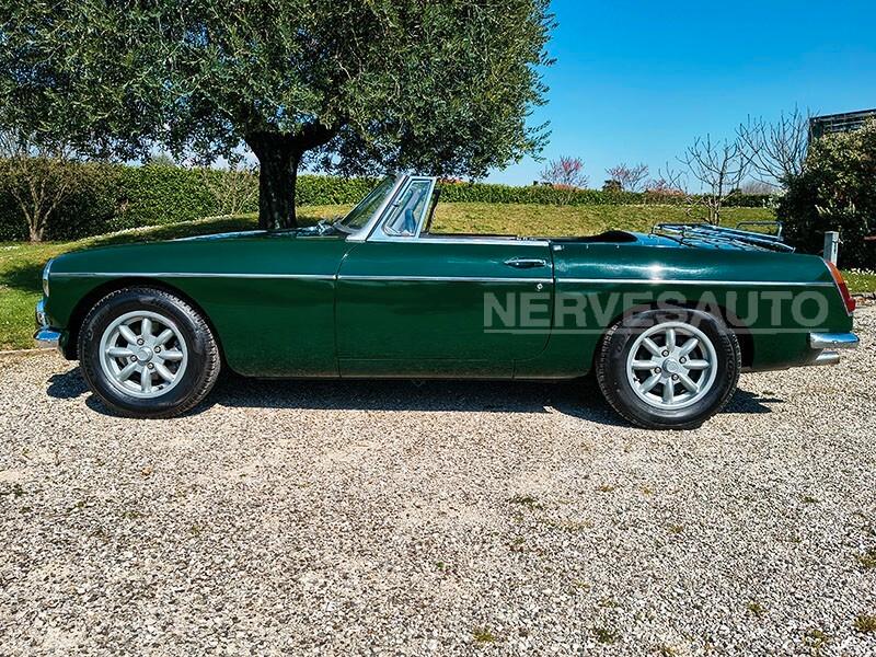 Mg MGB Spider Guida Italiana a sinistra | 1968 | British Racing Green