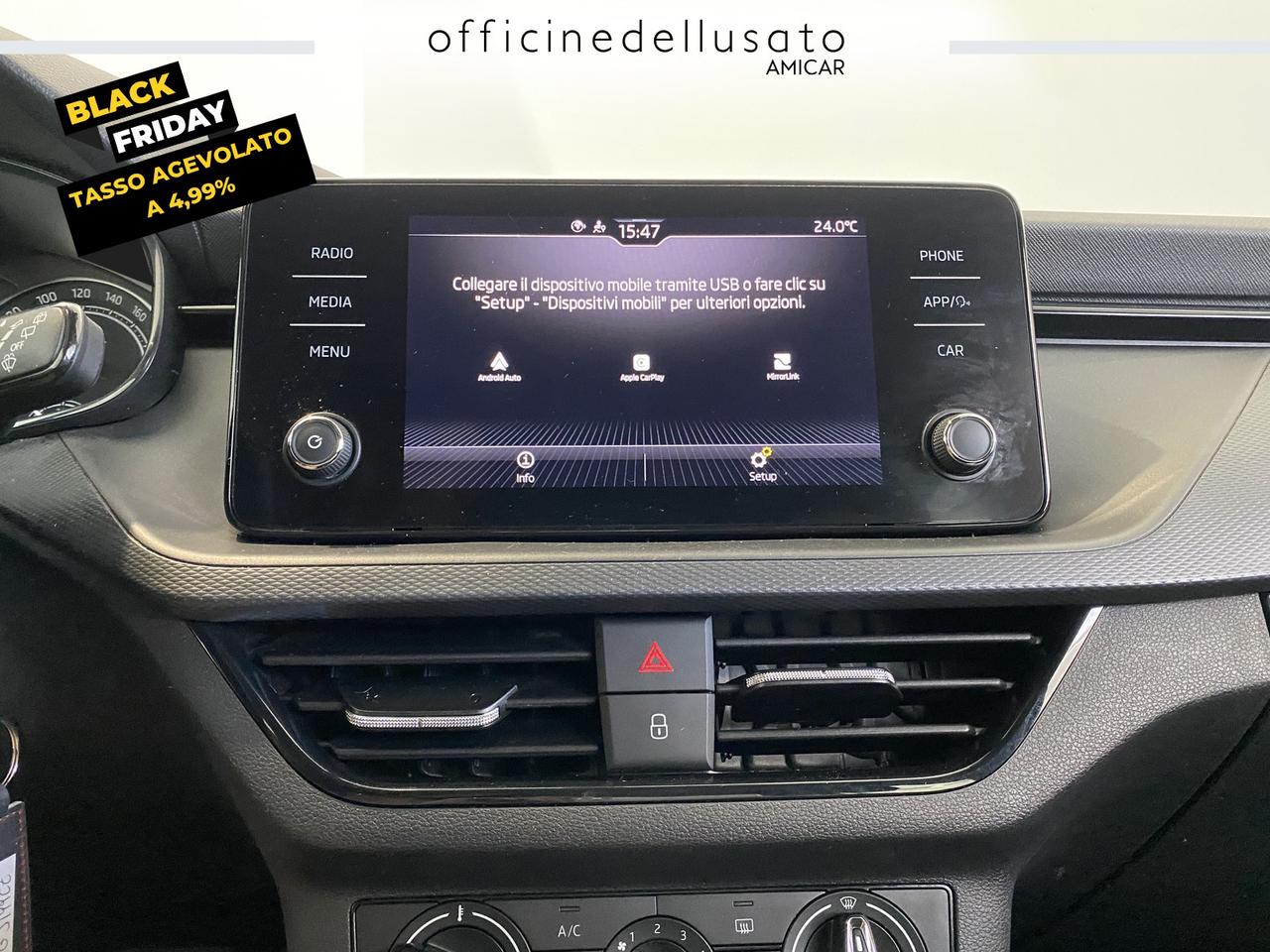 Skoda Kamiq 1.0 g-tec 90cv ambition