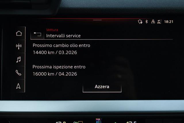 AUDI A3 SPB 40 TFSI e S tronic Advanced Plug-in