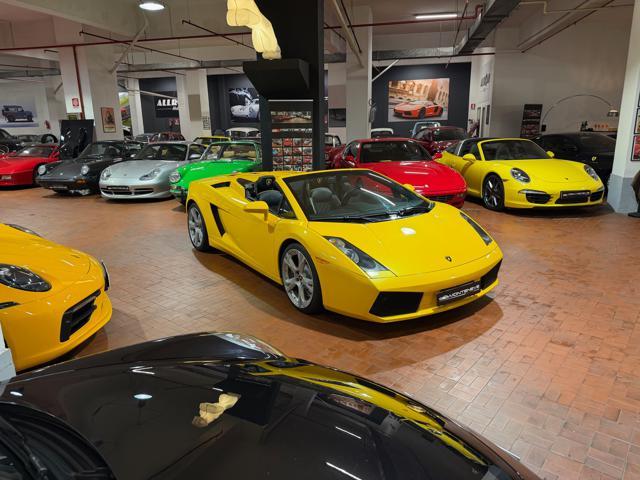 LAMBORGHINI Gallardo Spyder 520CV Giallo Midas Pearl-Pelle e Alcantara