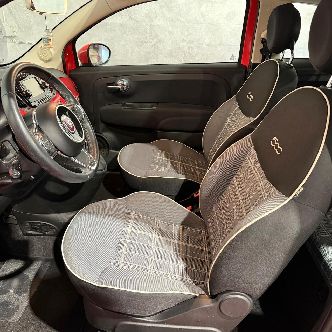 Fiat 500 1.2 Lounge TETTO PANORAMICO+BLUETOOTH+CERCHI IN LEGA