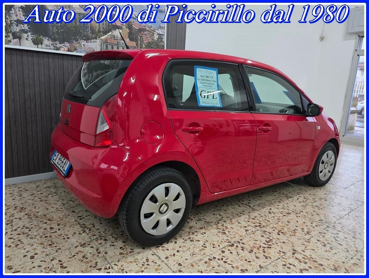 Seat Mii 5/P 1000 con GPL Garanzia 12 mesi